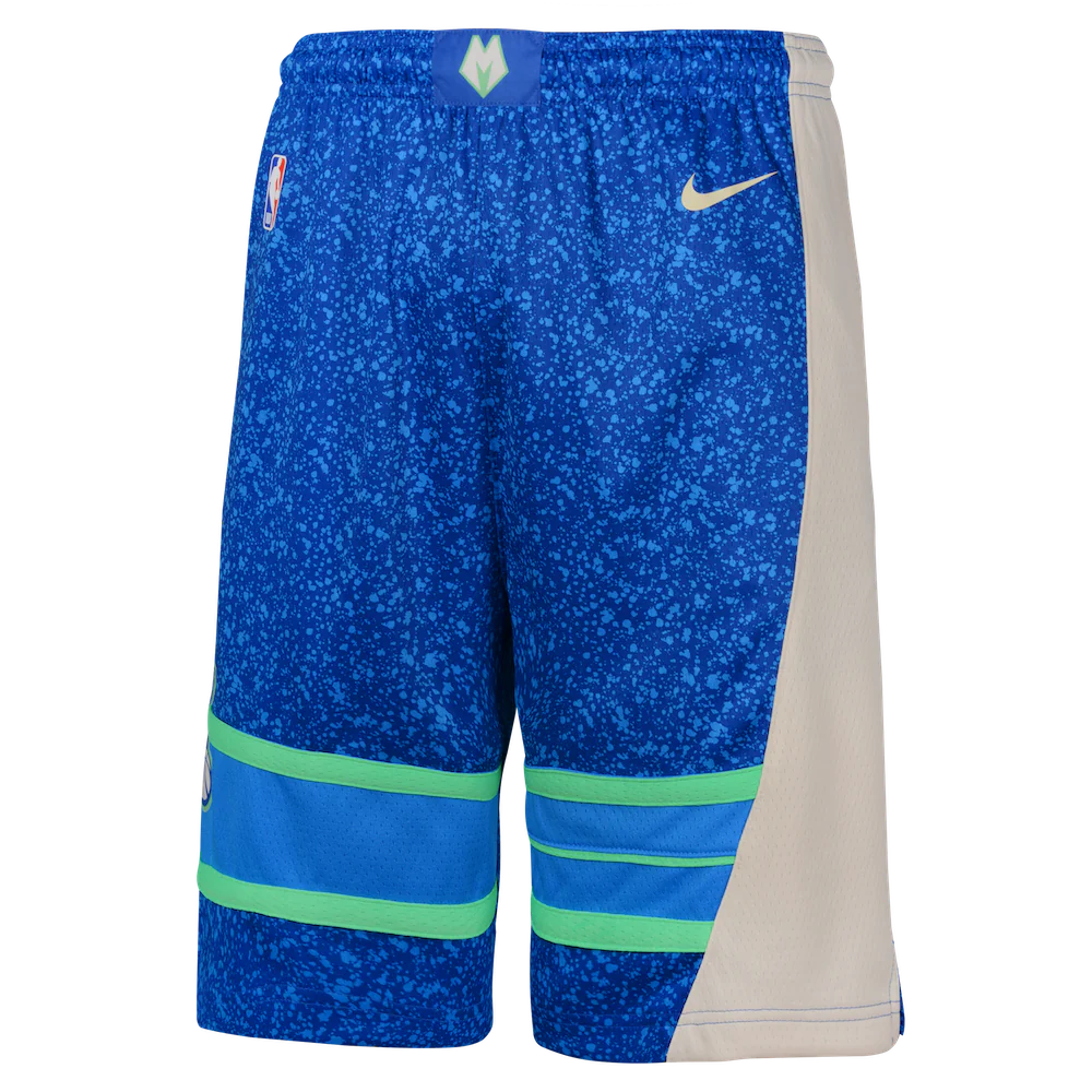 Спортивные шорты Nike Milwaukee Bucks 2024 City Edition Swingman Youth NBA Shorts