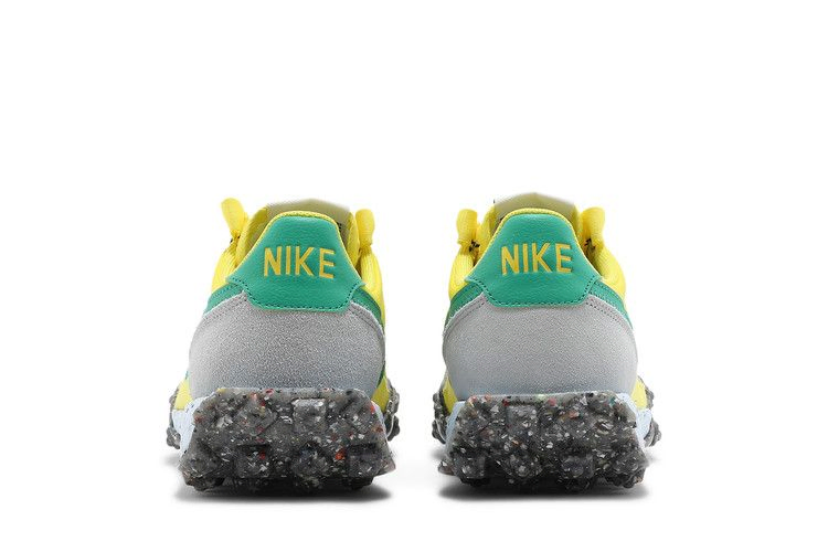 Кроссовки Nike Wmns Waffle Racer Crater 'Yellow Strike Roma Green'