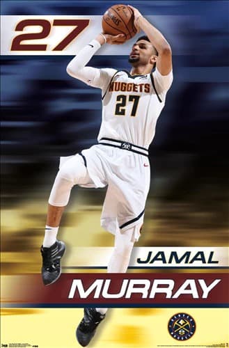 Настенный постер Jamal Murray Denver Nuggets NBA Wall Poster
