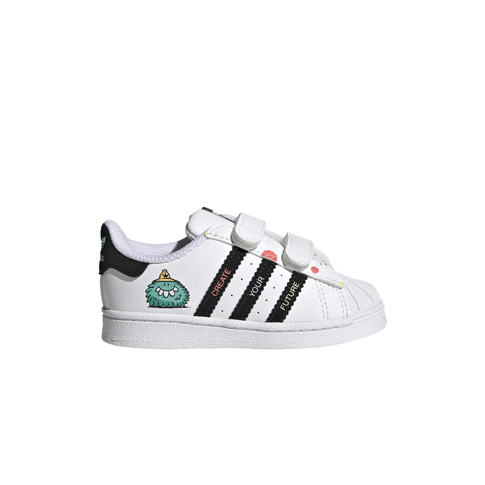 Кроссовки Kevin Lyons x adidas Superstar Infant 'Create Your Future'