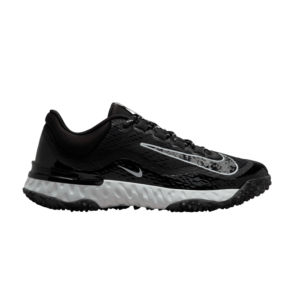 Кроссовки Nike Wmns Alpha Huarache Elite 4 TF 'Black Pure Platinum'