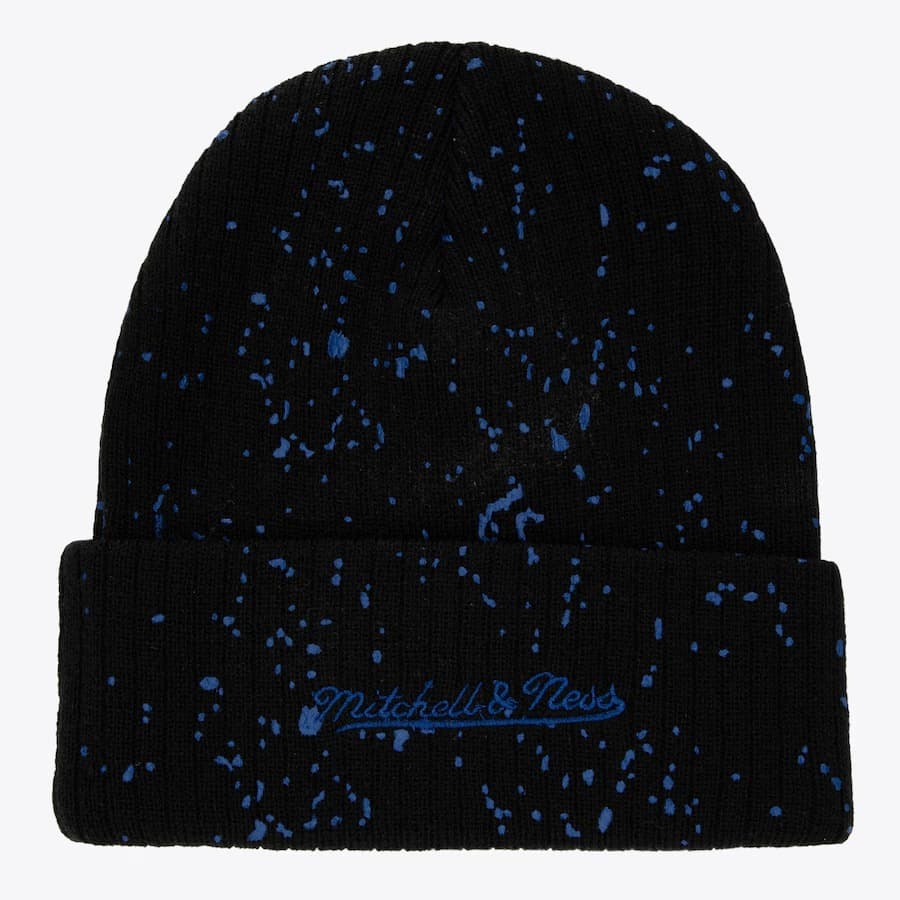Шапка Mitchell & Ness Black St. Louis Blues Nep Vintage Cuffed Knit Hat