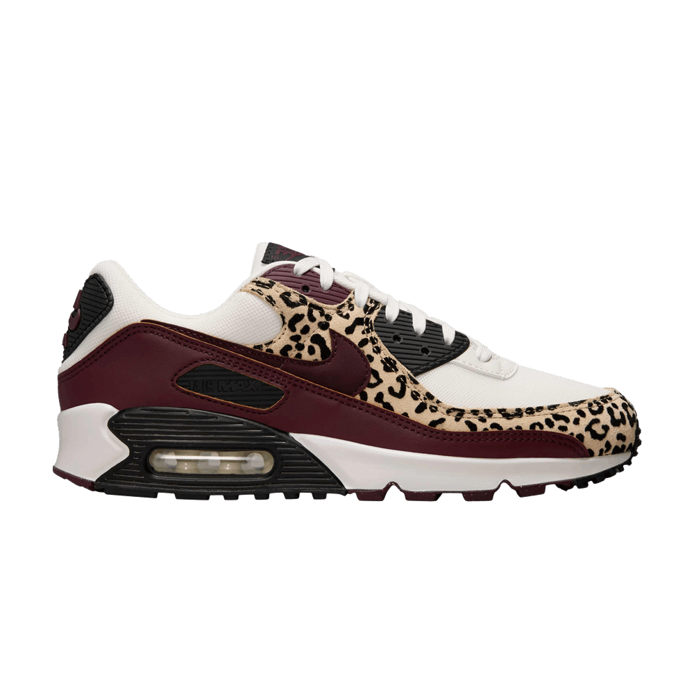 Кроссовки Nike Wmns Air Max 90 'Burgundy Leopard'