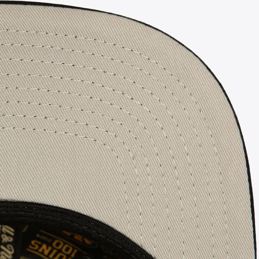 Mitchell-Ness-Gold-Boston-Bruins-90th-Anniversary-Snapback-Hat-3