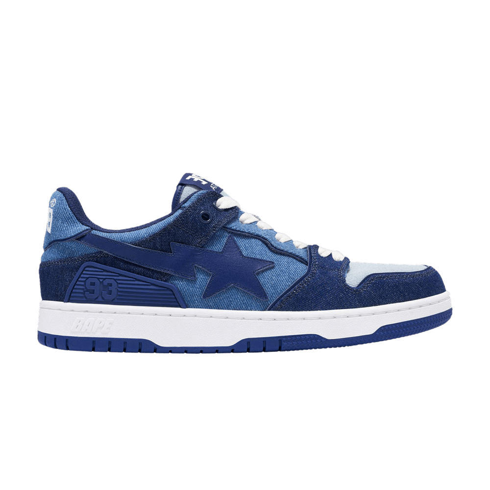 Кроссовки BAPE Wmns Sk8 Sta 'Denim'