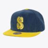 Mitchell-Ness-Navy-Gold-Seattle-Mariners-Cooperstown-Collection-Sueduroy-Snapback-Hat-100x100