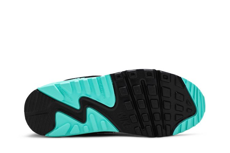 Кроссовки Nike Air Max 90 Leather GS 'Hyper Turquoise'