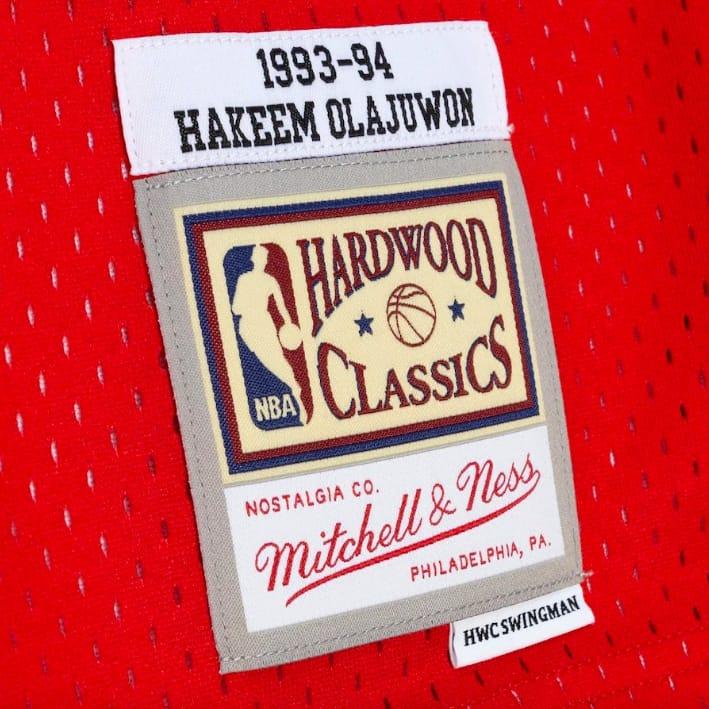 1993-94-Houston-Rockets-34-Hakeem-Olajuwon-Mitchell-Ness-Split-NavyRed-Jersey-2