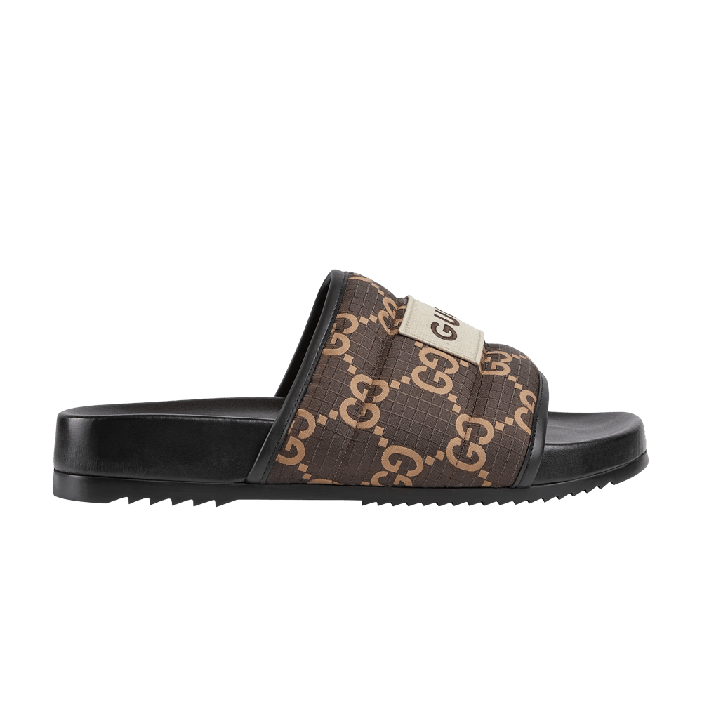 Сандалии Gucci GG Slide Sandal 'Ebony'