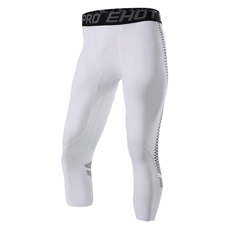 Тайтсы Ehot Black Mesh White Tights