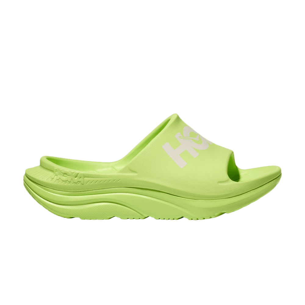 Кроссовки HOKA Ora Athletic Slide 'Lettuce White'