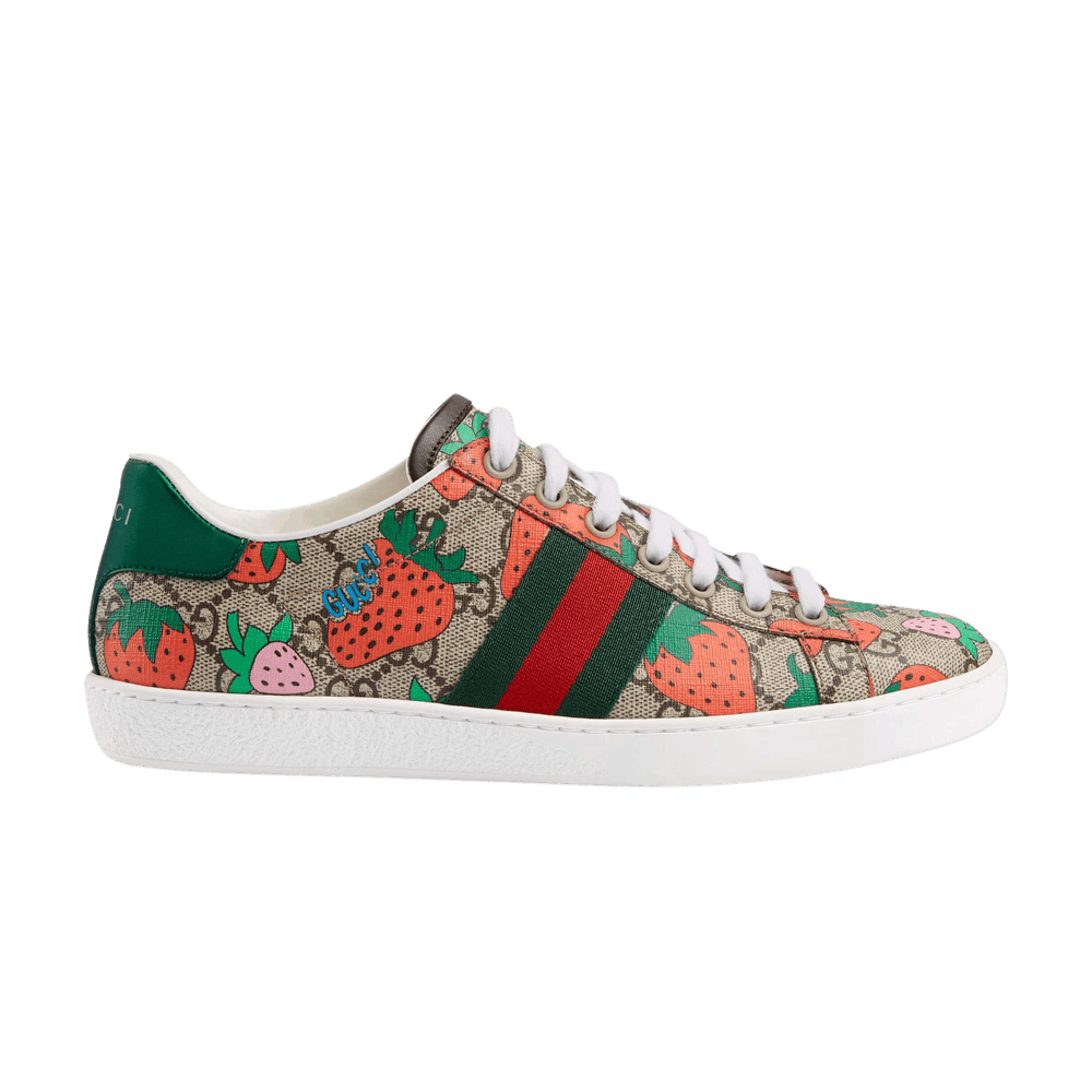Кроссовки Gucci Wmns Ace 'Strawberry Beige'