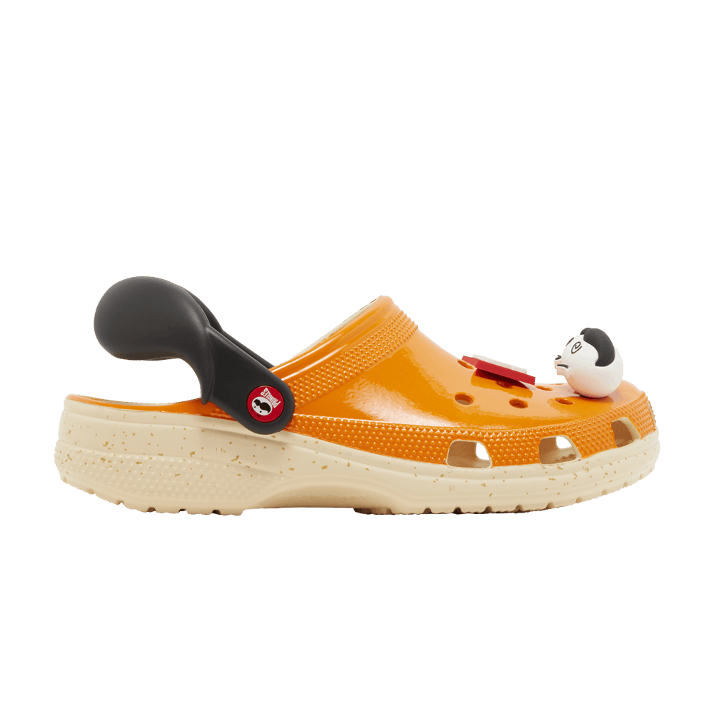 Кроссовки Crocs Pringles x Classic Clog 'Orange Red'