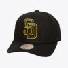 Mitchell-Ness-Black-San-Diego-Padres-Neon-Logo-Pro-Crown-Snapback-Hat-100x100