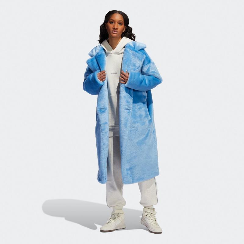 Пальто adidas Ivy Park Faux Fur Coat (All Gender) Light Blue