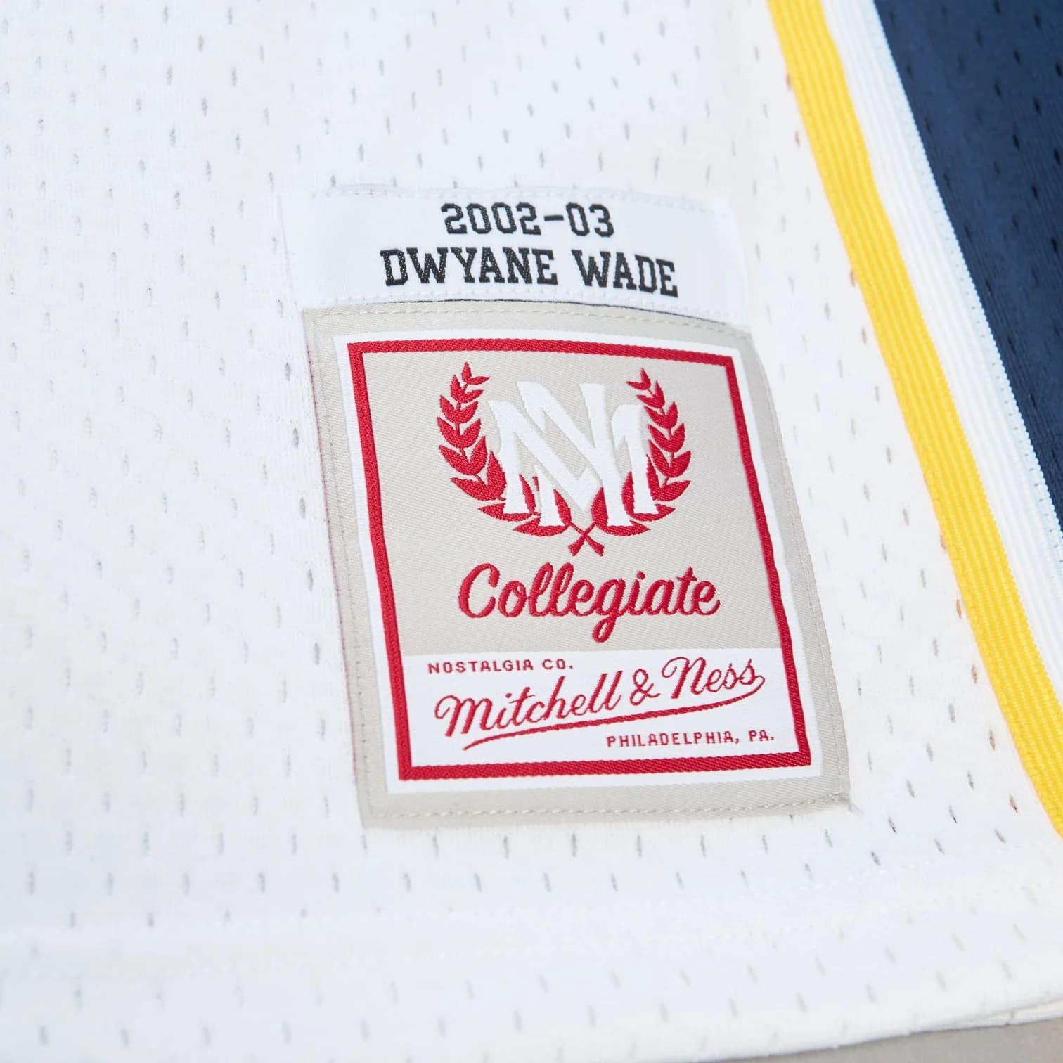 Баскетбольная джерси Mitchell & Ness Dwyane Wade Marquette University HWC Throwback Swingman Jersey