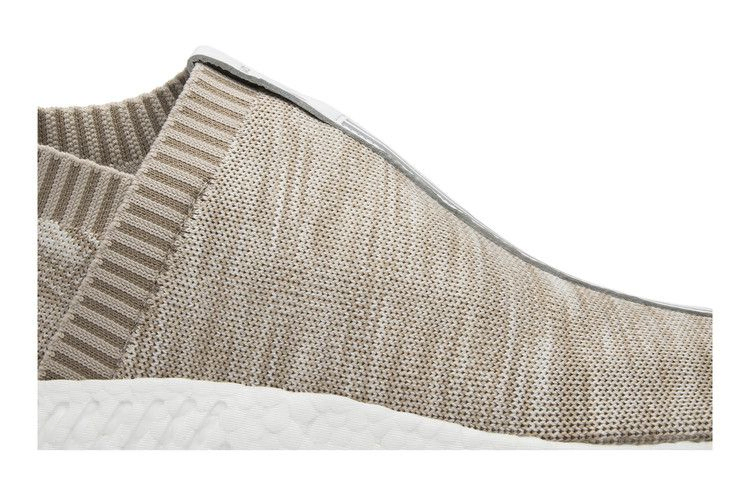 Кроссовки Kith x Naked x adidas NMD_CS2 Primeknit 'Tan'