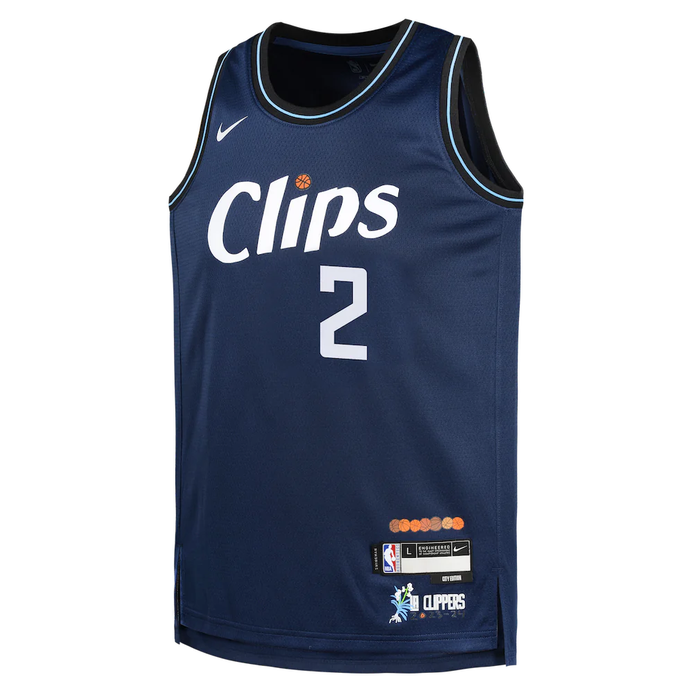 2023-24-Los-Angeles-Clippers-Kawhi-Leonard-2-Youth-Swingman-City-Edition-Navy-Jersey-2