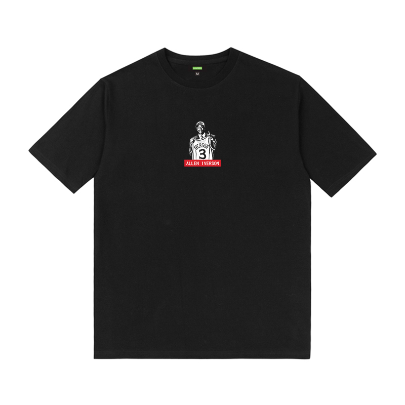Футболка 2020 Kalan Allen Iverson 3 Memorial Tee Black