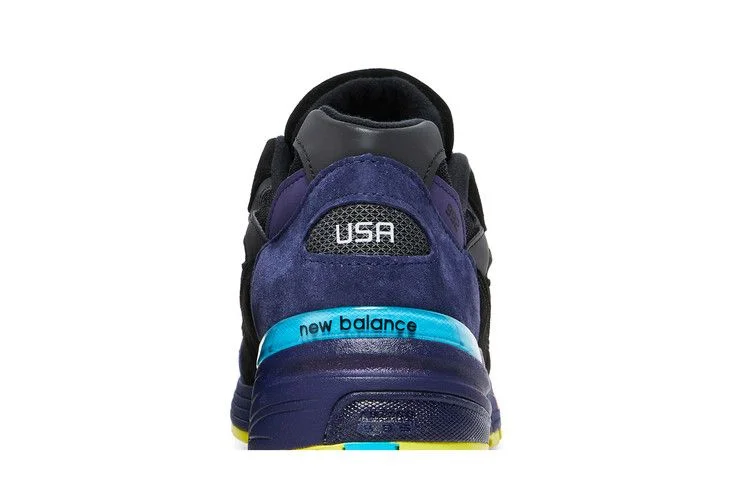 Кроссовки New Balance 992 Made in USA 'Black Purple'