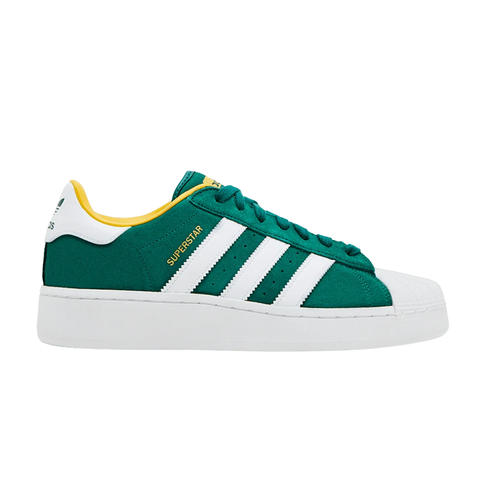 Krossovki-adidas-Superstar-XLG-Collegiate-Green-White