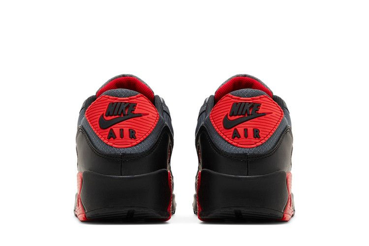 Кроссовки Nike Air Max 90 'Iron Grey Fire Red'