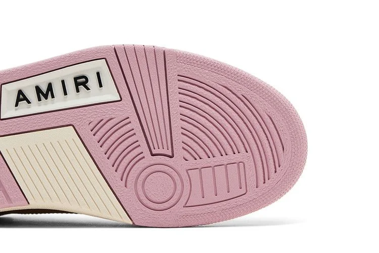 Кроссовки Amiri Wmns Skel Top Low 'Baby Pink' 2024