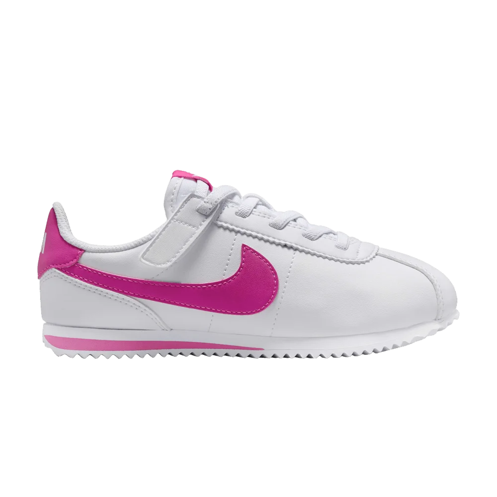 Krossovki-Nike-Cortez-EasyOn-PS-White-Laser-Fuchsia
