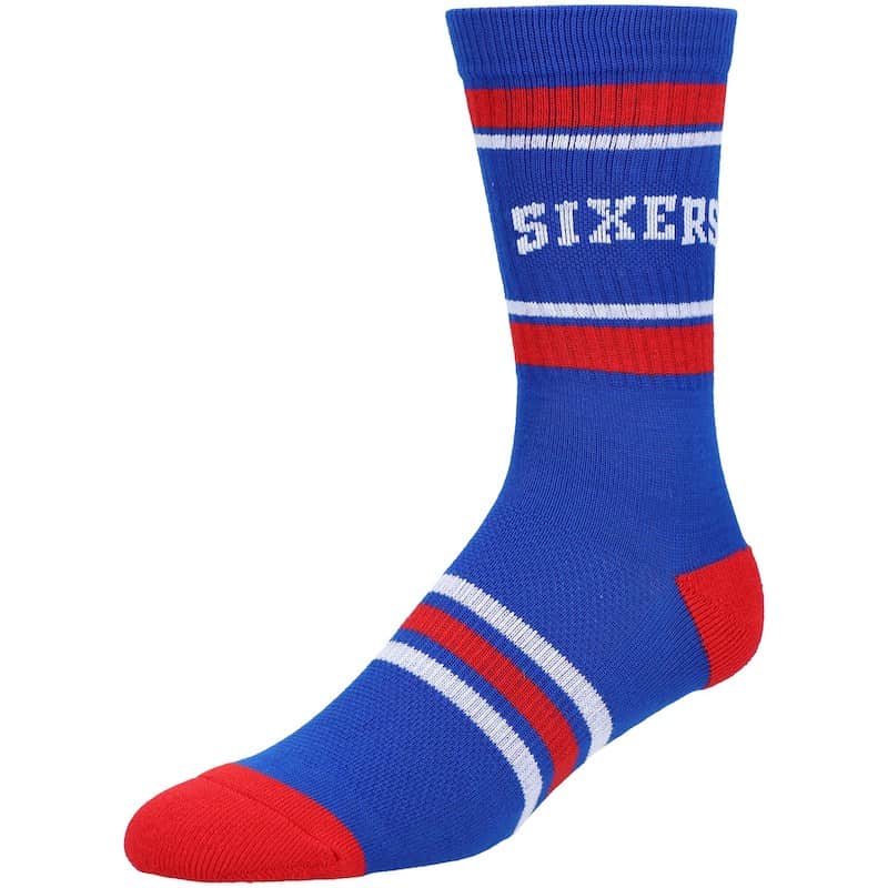 Спортивные носки Men’s Philadelphia 76ers Stripe Team Crew Socks