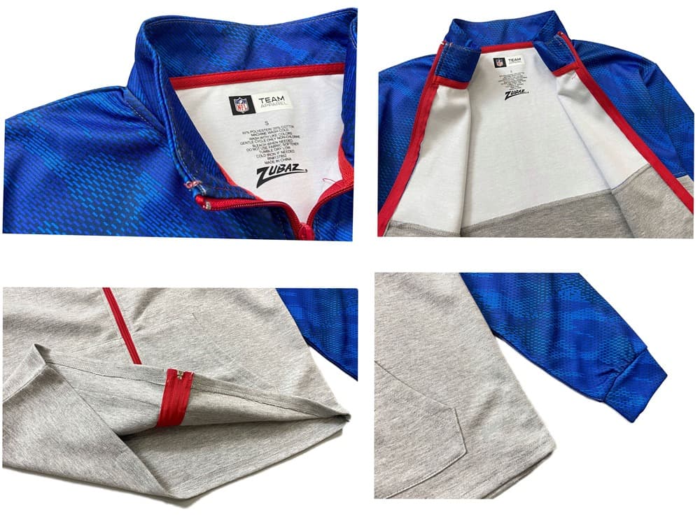 Куртка с воротником-стойкой B20THER NFL Patriots Blue Jacket