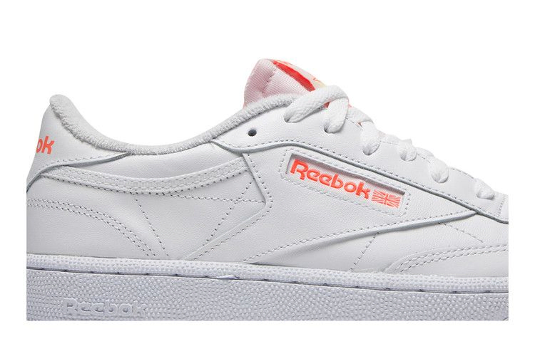 Кроссовки Reebok Wmns Club C 85 'White Orange Flare'