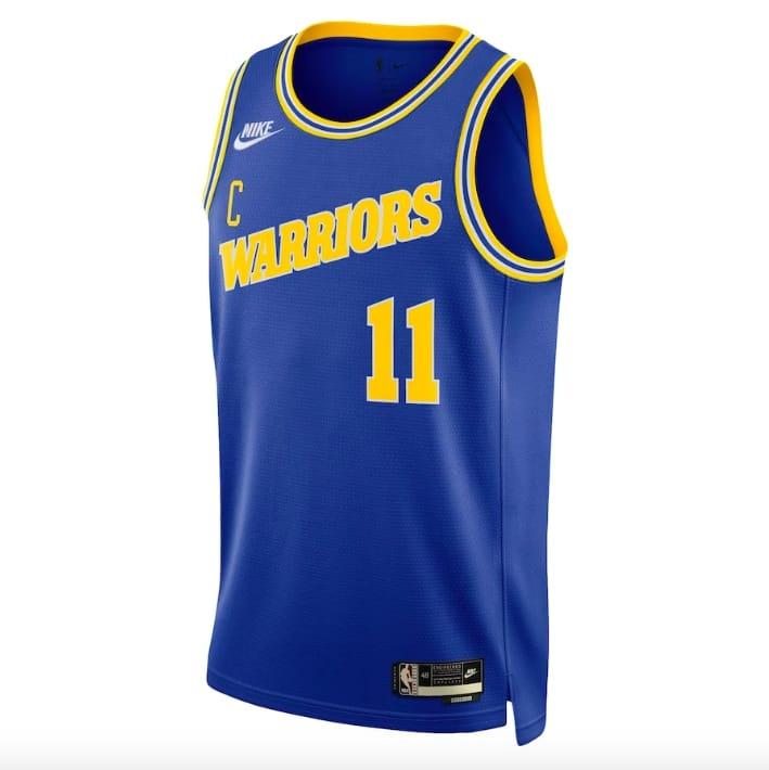 Баскетбольная джерси 2022-23 Golden State Warriors #11 Klay Thompson Nike Classic Royal Jersey