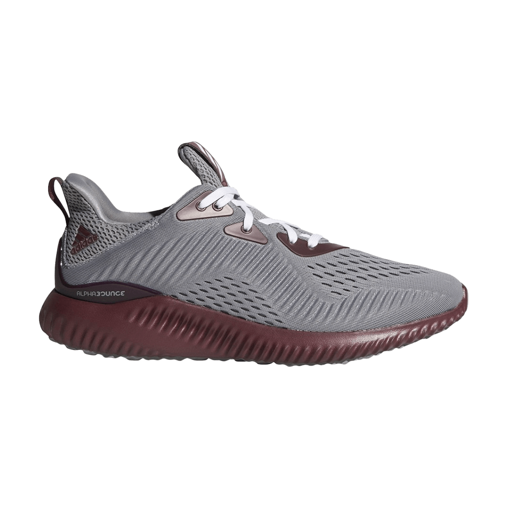 Кроссовки Adidas Alphabounce EM 'Grey Maroon'
