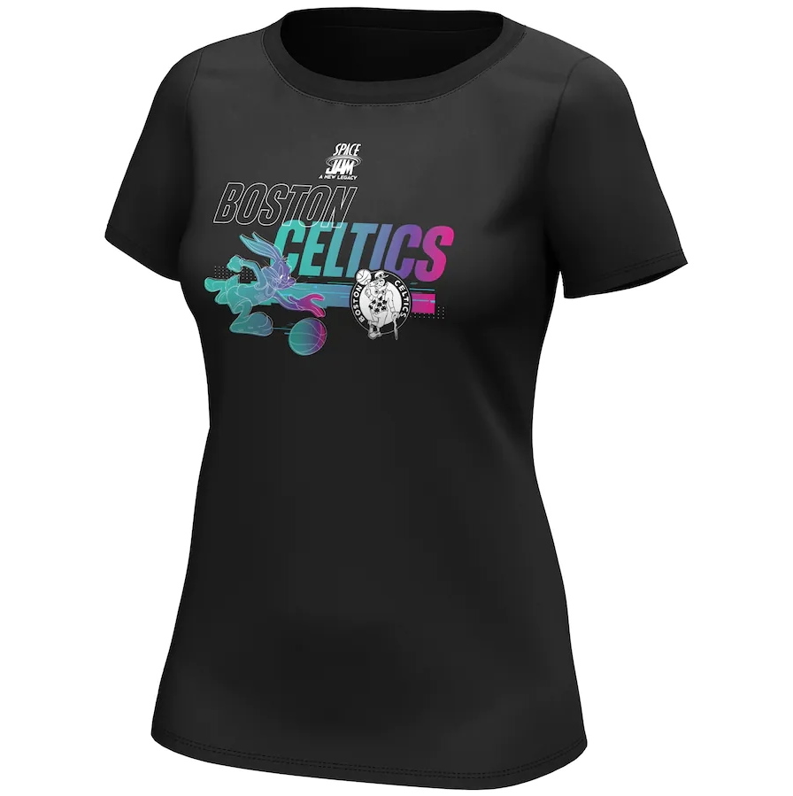 Футболка Boston Celtics Fanatics Branded Space Jam Baller Bugs T-Shirt – Womens