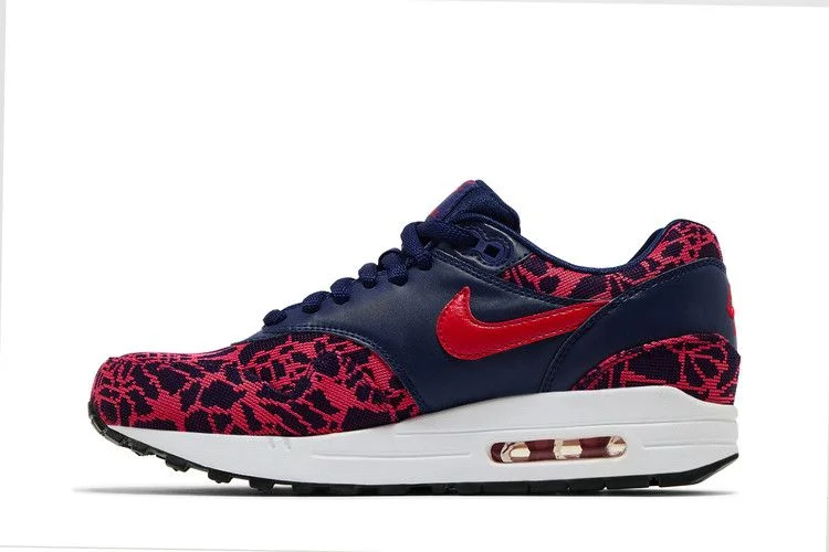 Кроссовки Nike Wmns Air Max 1 Jacquard 'Loyal Blue University Red'