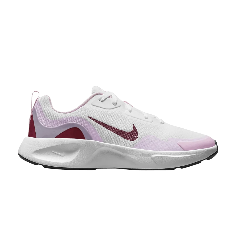 Krossovki-Nike-Wearallday-GS-White-Dark-Beetroot