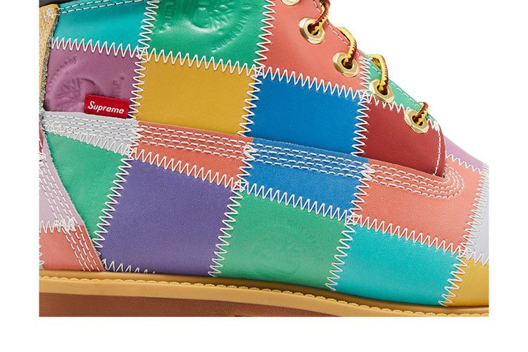 Кроссовки Supreme x Timberland 6 Inch Premium Waterproof Boot 'Patchwork - Multi-Color'