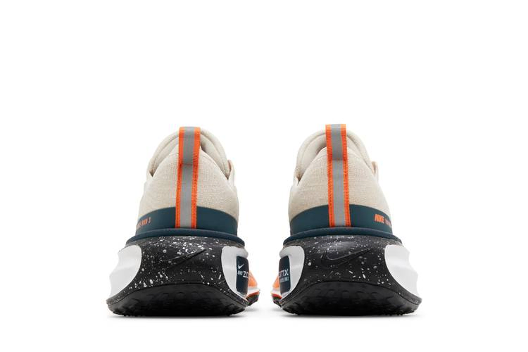 Кроссовки Nike ZoomX Invincible Run Flyknit 3 'Oatmeal Safety Orange'