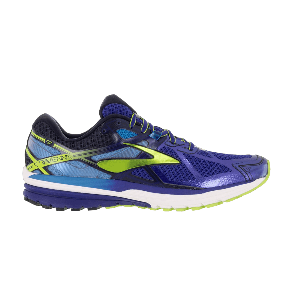 Кроссовки Brooks Ravenna 7 'Peacoat Navy Lime Punch'