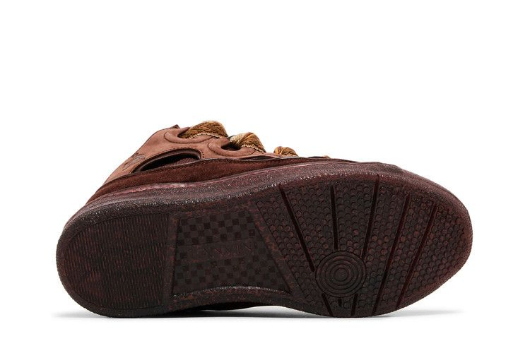 Кроссовки Lanvin Curb Sneakers 'Speckled Effect - Brown'