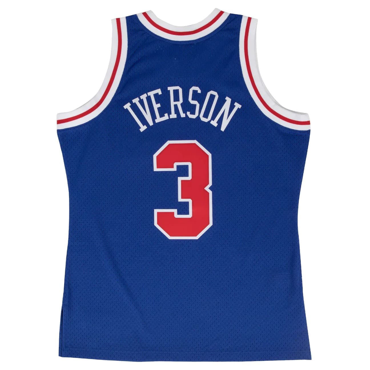 Баскетбольная джерси 1996-97 Philadelphia 76ers Allen Iverson #3 Swingman Hardwood Classics Blue Jersey