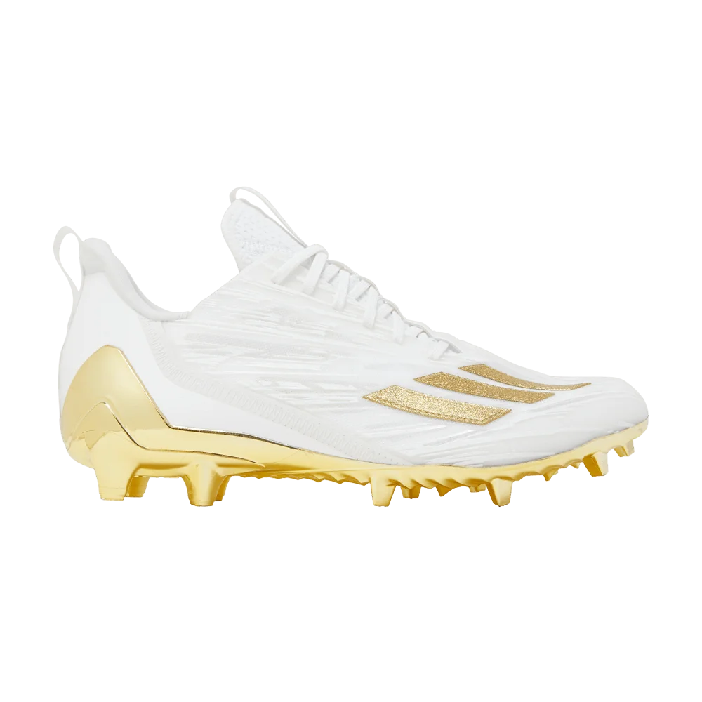 Krossovki-adidas-Adizero-Cleats-White-Gold-Metallic-1