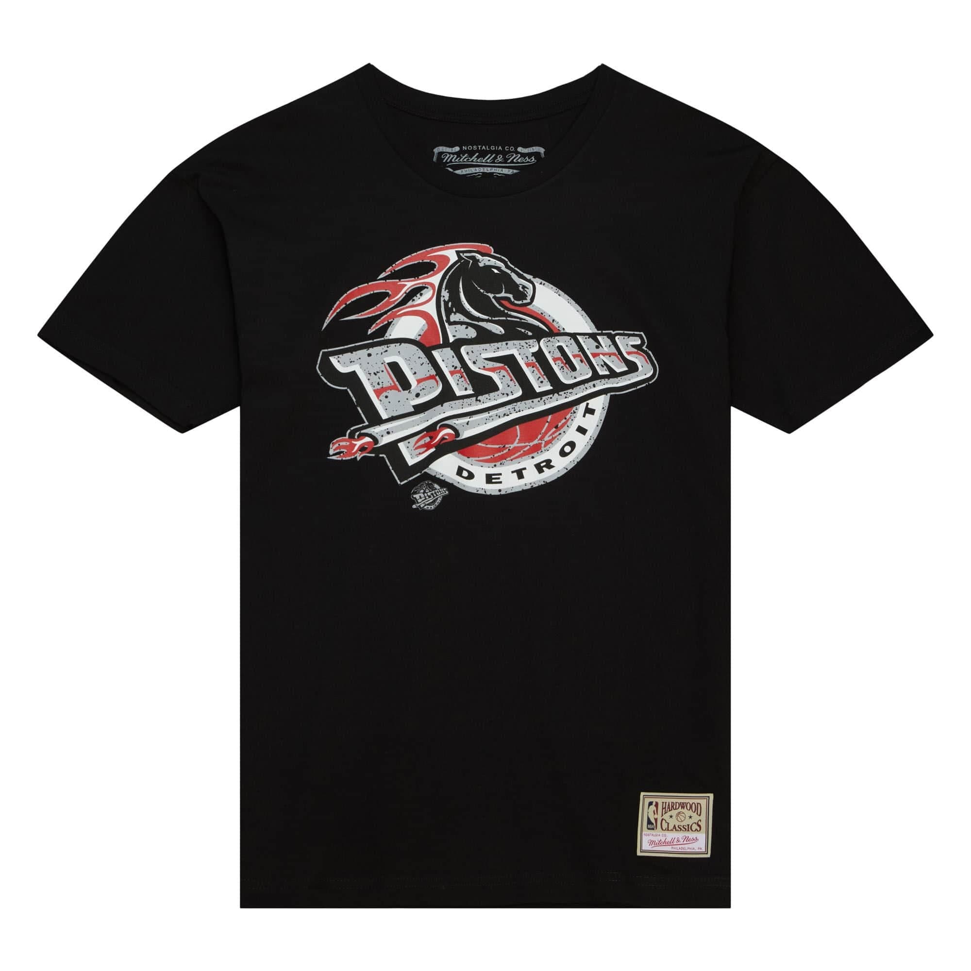 Футболка Mitchell & Ness Cracked Cement Detroit Pistons T-Shirt