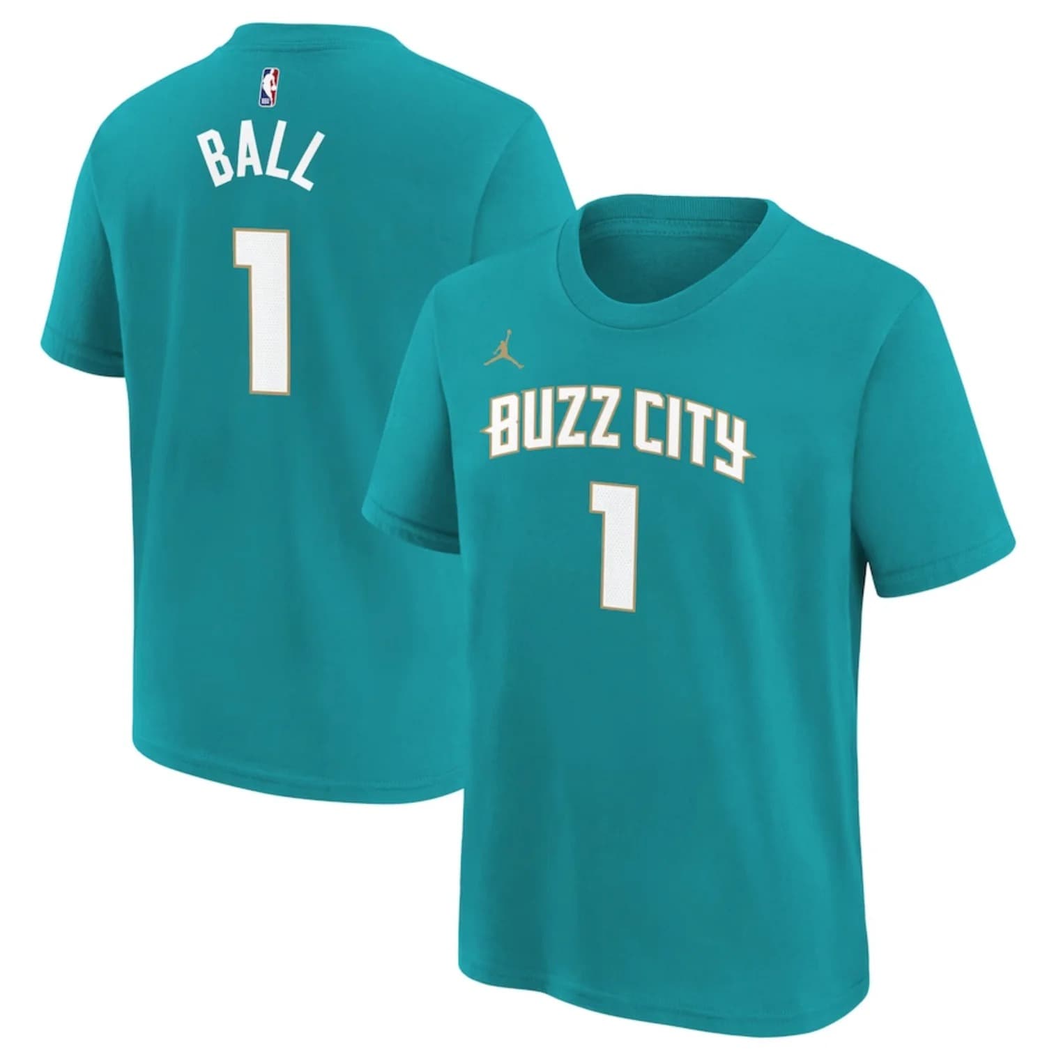 Баскетбольная футболка Nike Lamelo Ball Charlotte Hornets 2024 City Edition NBA Youth T-Shirt