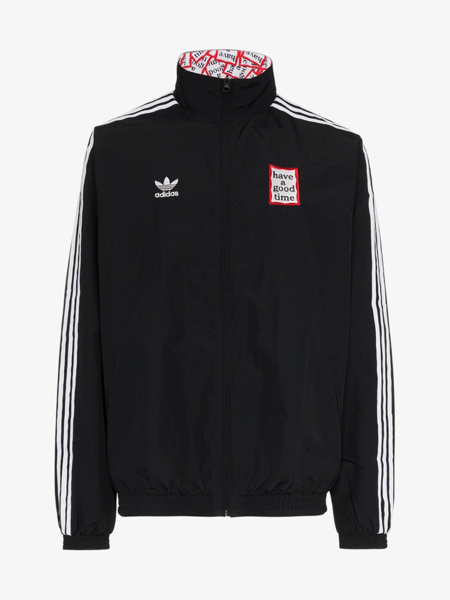 Олимпийка adidas Have A Good Time Reversible Track Jacket Black