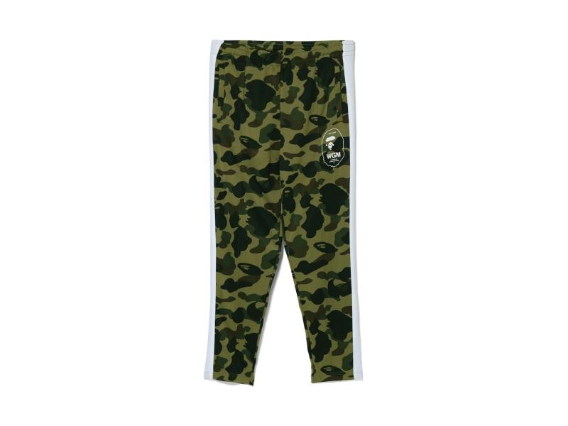 Спортивные штаны BAPE 1st Camo Line Jersey Pants Green