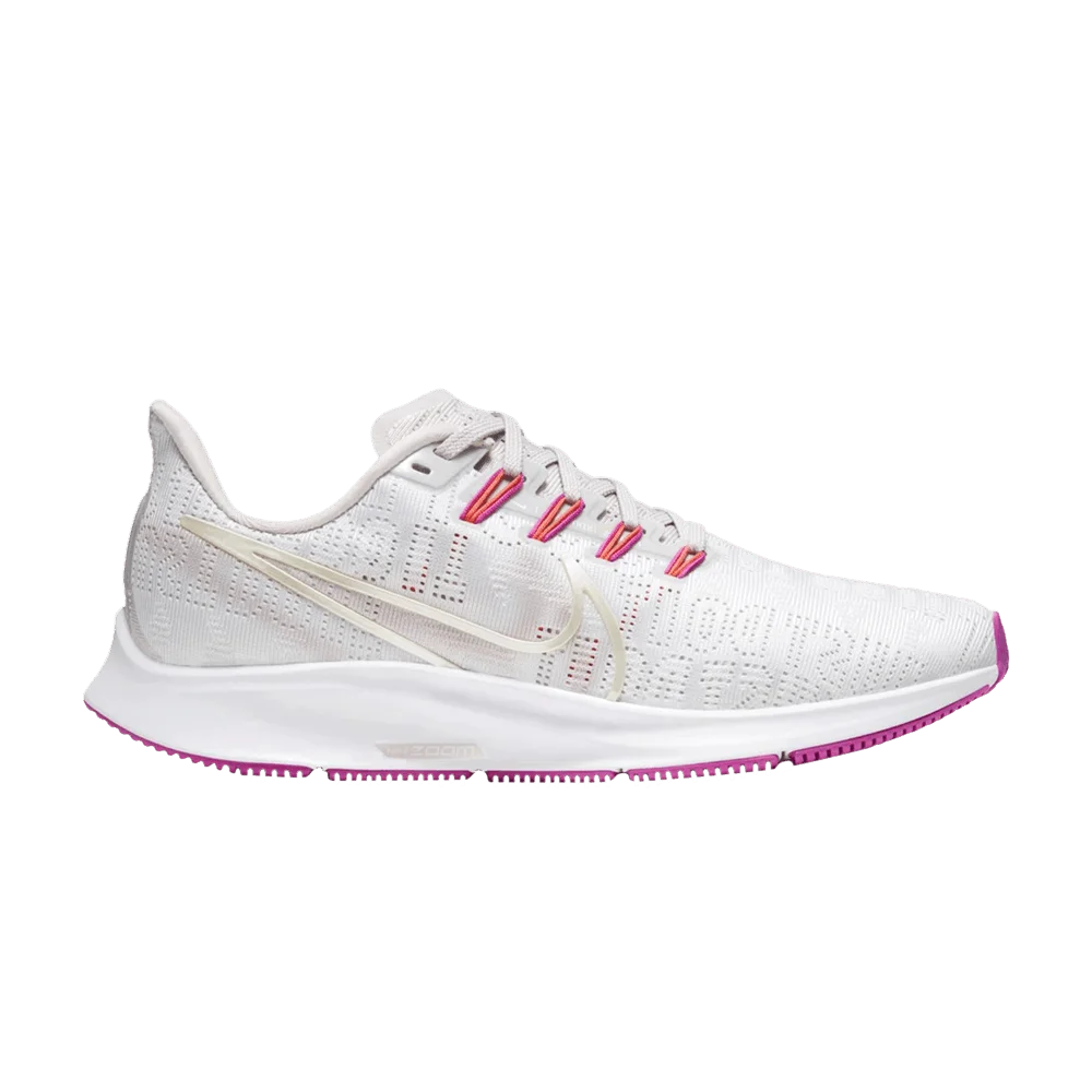 Кроссовки Nike Wmns Air Zoom Pegasus 36 Premium 'Vast Grey Fire Pink'
