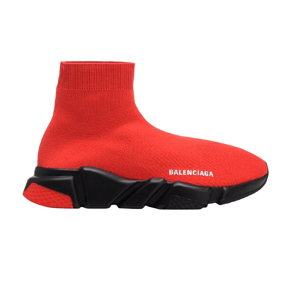 Кроссовки Balenciaga Speed Knit Trainer 'Red Black'