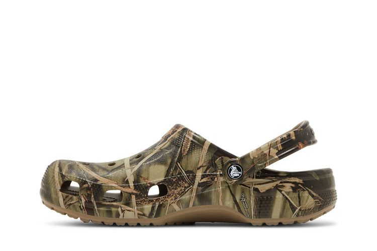Кроссовки Realtree x Crocs Classic Clog V2 'Max-4 HD Camouflage'