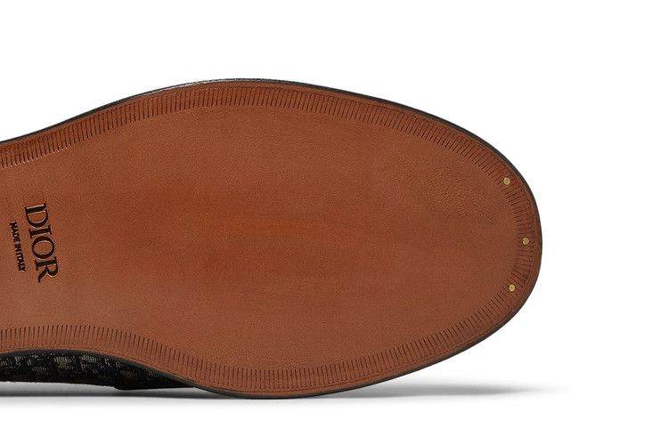 Кроссовки Dior Granville Loafer 'Dior Oblique - Black Beige'